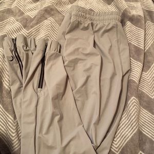 Zyia anywhere zipper joggers